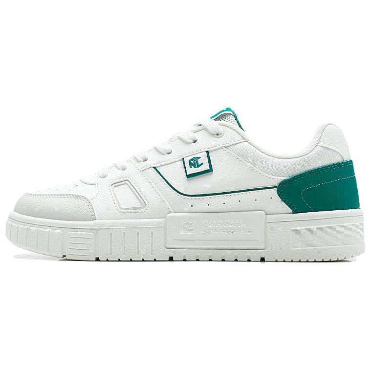 QIAODAN Нескользящие износостойкие низкие кроссовки для скейтбординга мужские, белые, зеленые
QIAODAN Нескользящие износостойкие низкие кроссовки для скейтбординга мужские, белые, зеленые