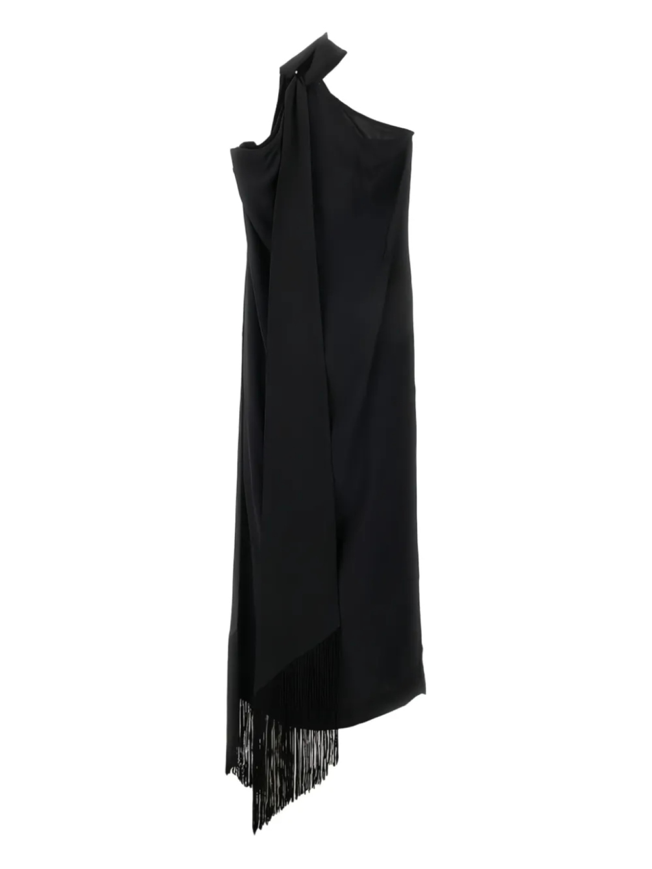 Платье на одно плечо с бахромой Taller Marmo, черный
Платье на одно плечо с бахромой Taller Marmo, черный