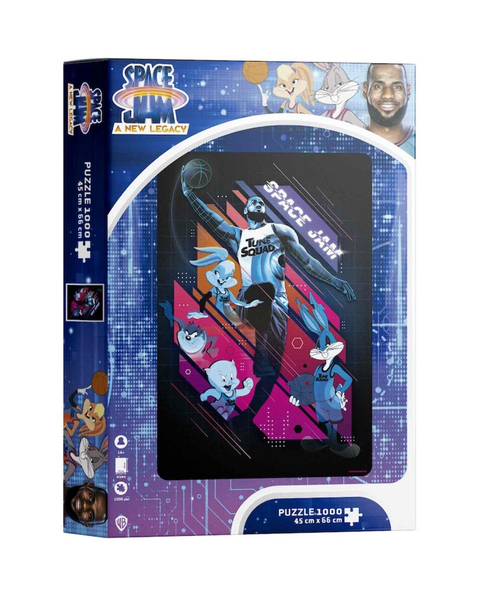 Space Jam 2: Леброн Мэтт, пазл Space Jam из 1000 деталей SD Toys
Space Jam 2: Леброн Мэтт, пазл Space Jam из 1000 деталей SD Toys