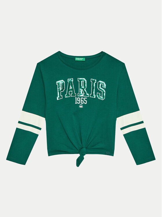 Блуза стандартного кроя United Colors Of Benetton, зеленый
Блуза стандартного кроя United Colors Of Benetton, зеленый