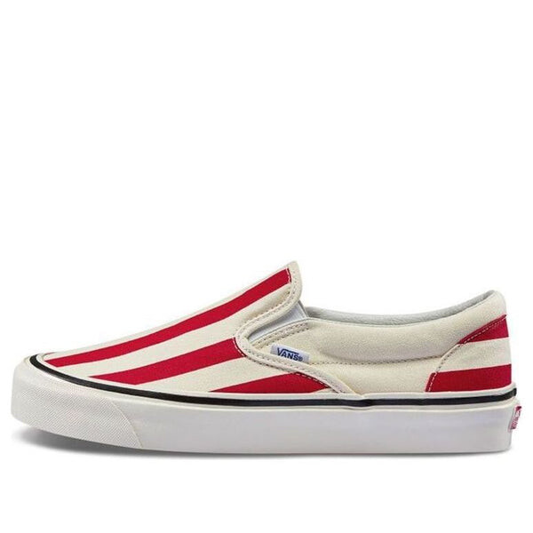 Кроссовки classic slip-on 98 dx 'anaheim factory - red big stripes' Vans, красный
Кроссовки classic slip-on 98 dx 'anaheim factory - red big stripes' Vans, красный