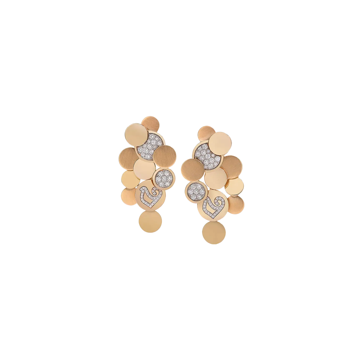 Серьги paillettes из розового золота с бриллиантами - 39923 CHANTECLER
Серьги paillettes из розового золота с бриллиантами - 39923 CHANTECLER