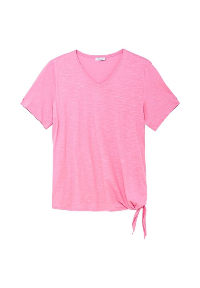 Рубашка с узлом на подоле Sheego, розовый
Рубашка с узлом на подоле Sheego, розовый