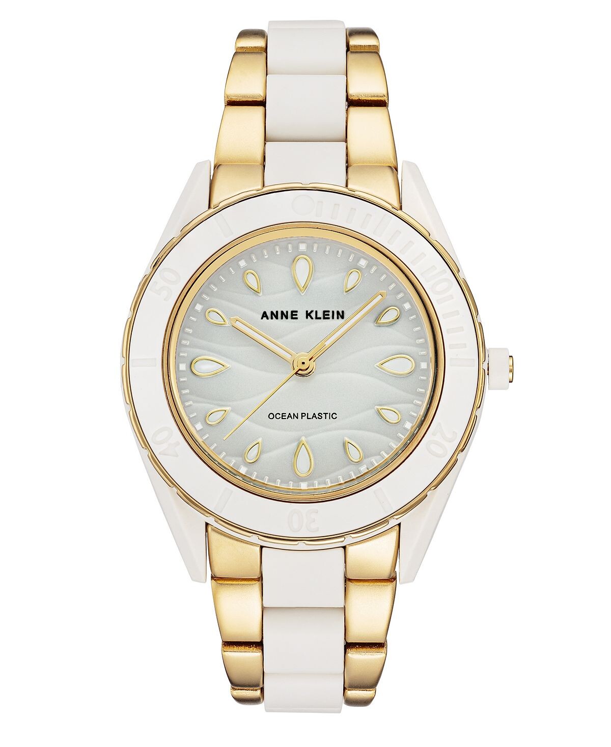 Женские золотисто-белые часы Solar Ocean Work с пластиковым браслетом, 38,5 мм Anne Klein
Женские золотисто-белые часы Solar Ocean Work с пластиковым браслетом, 38,5 мм Anne Klein