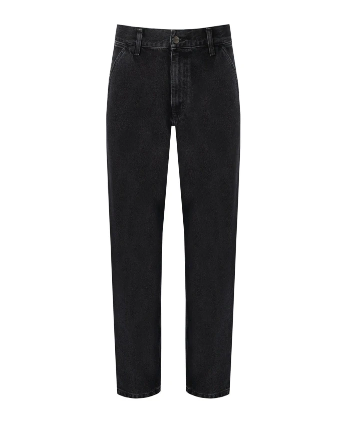 Джинсы с эффектом потертости и одним коленом Carhartt Wip, черный
Джинсы с эффектом потертости и одним коленом Carhartt Wip, черный