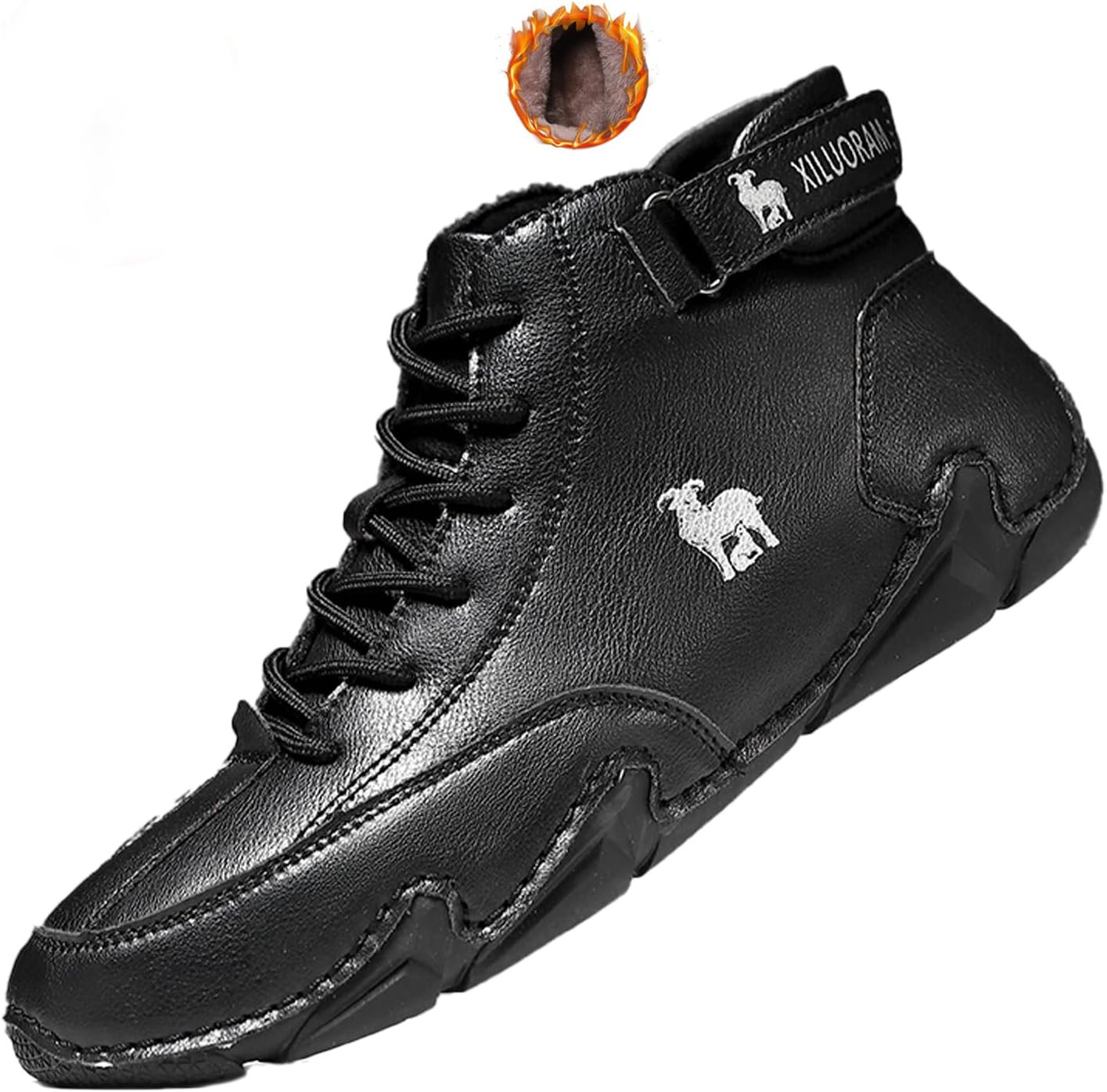 Мужские повседневные модные кроссовки ручной работы, высокие ботинки на шнуровке, ботинки Чакка до щиколотки, комфортные, легкие, с платформой, противоскользящие, для улицы, походные сапоги с легким надеванием Eggdk, черный
Мужские повседневные модные кроссовки ручной работы, высокие ботинки на шнуровке, ботинки Чакка до щиколотки, комфортные, легкие, с платформой, противоскользящие, для улицы, походные сапоги с легким надеванием Eggdk, черный