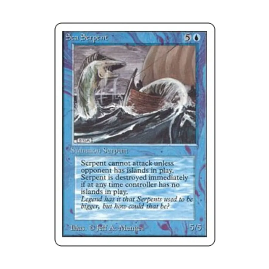 CCG Морской Змей (С), MTG - Unlimited
CCG Морской Змей (С), MTG - Unlimited