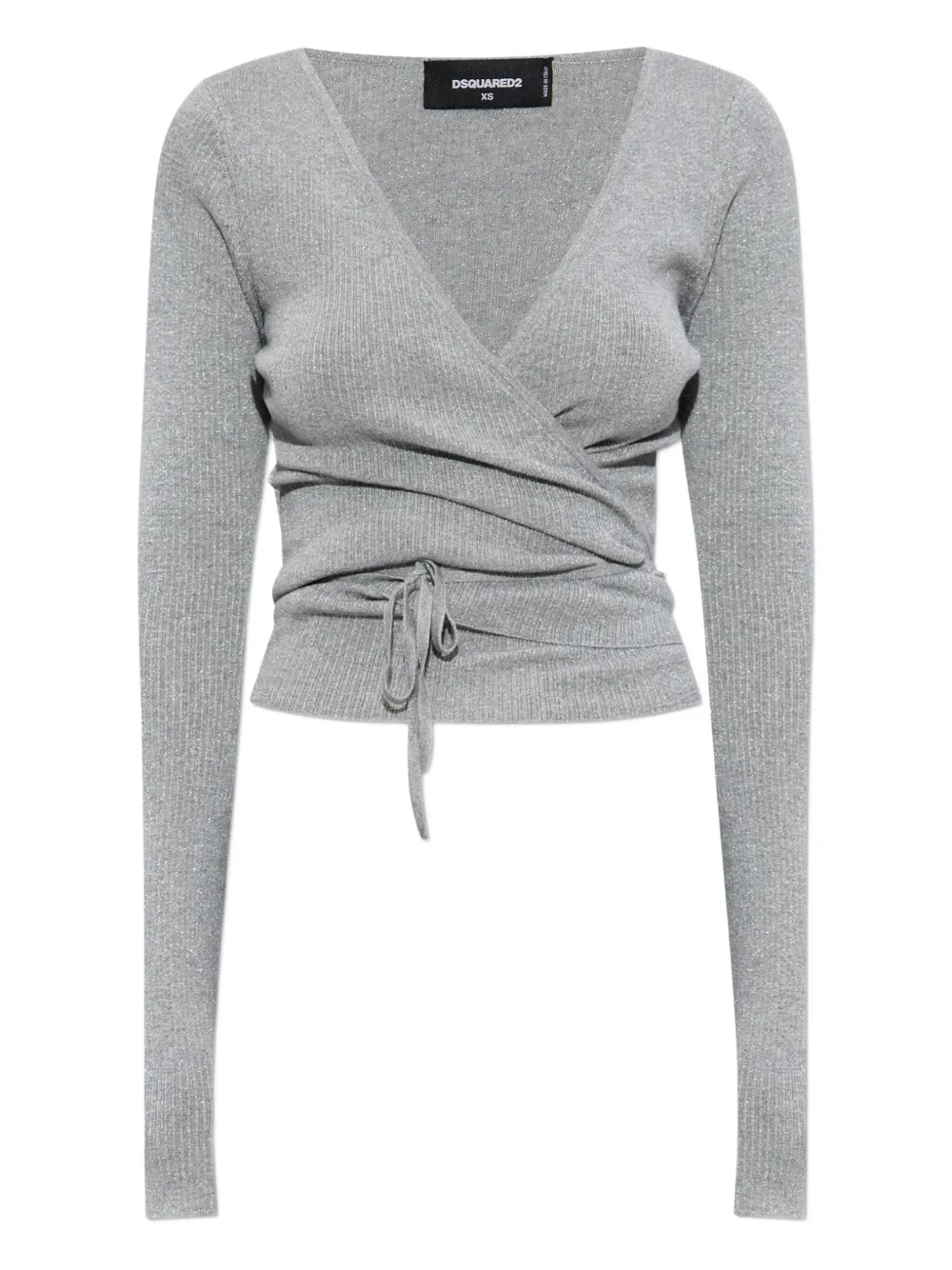Топ в стиле кимоно Dsquared2, серый
Топ в стиле кимоно Dsquared2, серый