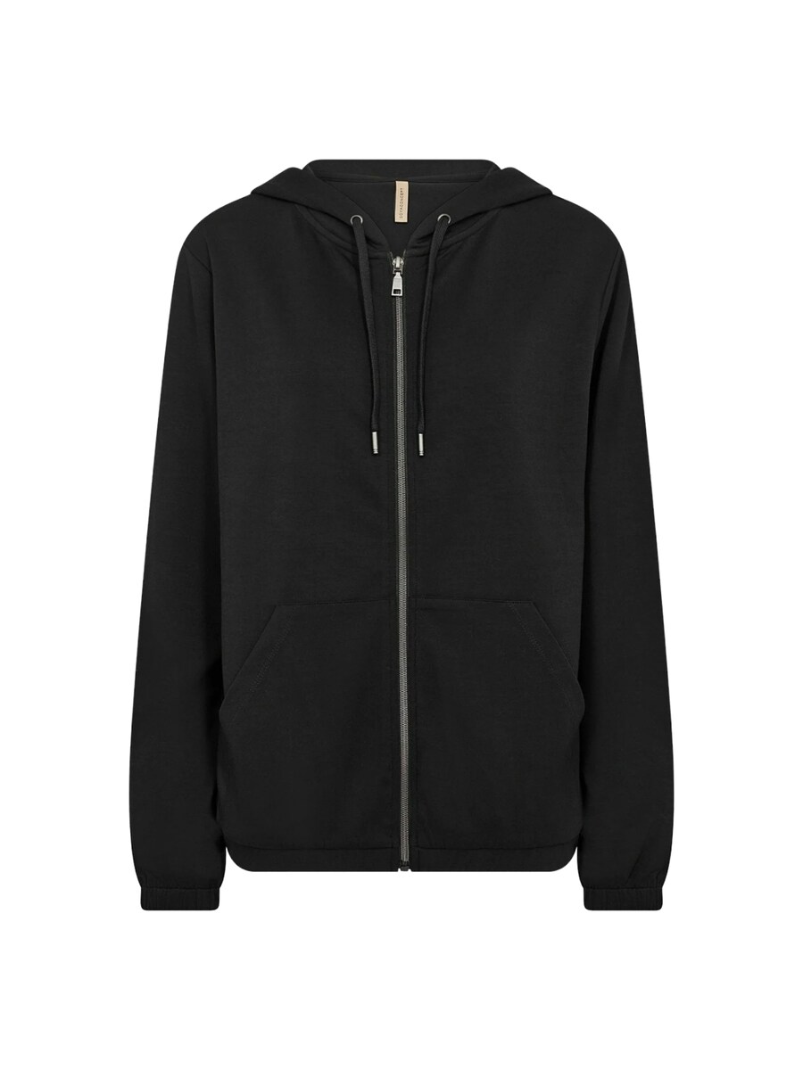 Толстовка с капюшоном на молнии Soyaconcept Banu 177, черный
Толстовка с капюшоном на молнии Soyaconcept Banu 177, черный