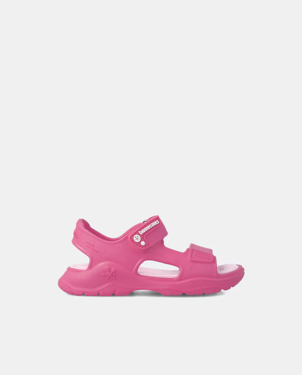 Открытые сандалии для девочек с логотипом и двойной застежкой на липучки Biomecanics, фуксия
Открытые сандалии для девочек с логотипом и двойной застежкой на липучки Biomecanics, фуксия