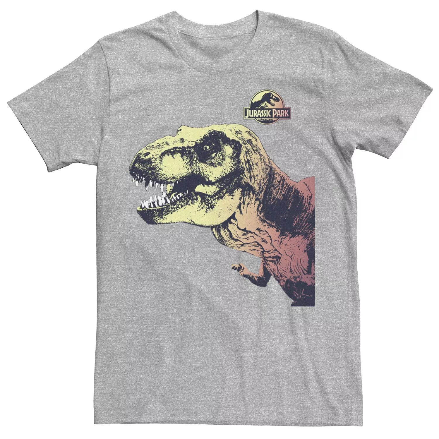 Мужская футболка с рисунком «Парк Юрского периода T-Rex Sunset Color Fil» Licensed Character
Мужская футболка с рисунком «Парк Юрского периода T-Rex Sunset Color Fil» Licensed Character