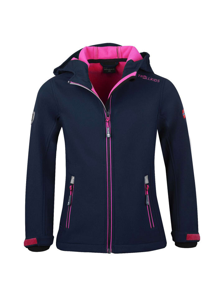 Куртка Trollkids Trollfjord, цвет navy/pink
Куртка Trollkids Trollfjord, цвет navy/pink