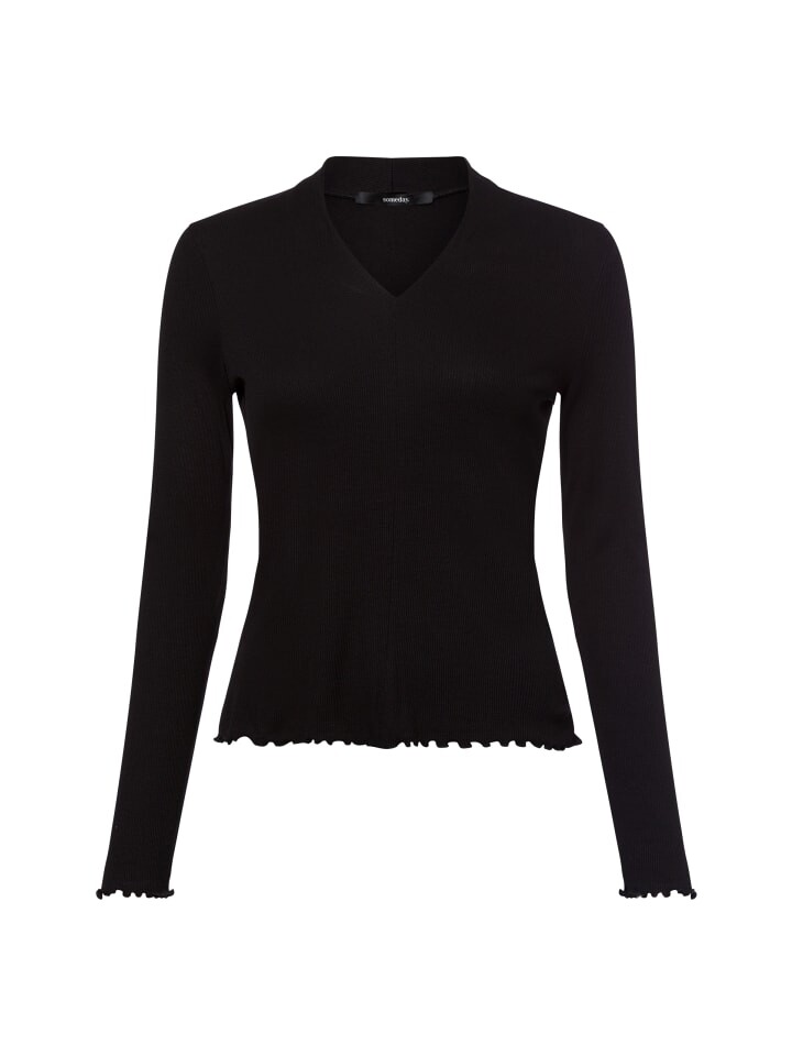 Футболка Someday Langarmshirt Kalya, черный 
Футболка Someday Langarmshirt Kalya, черный