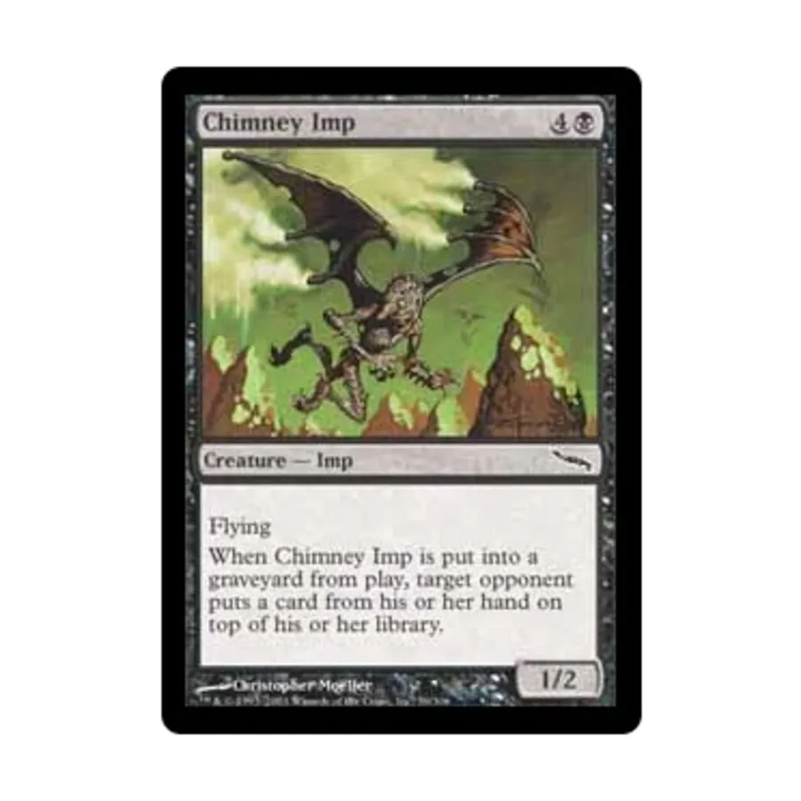 CCG Дымоходный черт (С), MTG - Mirrodin 
CCG Дымоходный черт (С), MTG - Mirrodin