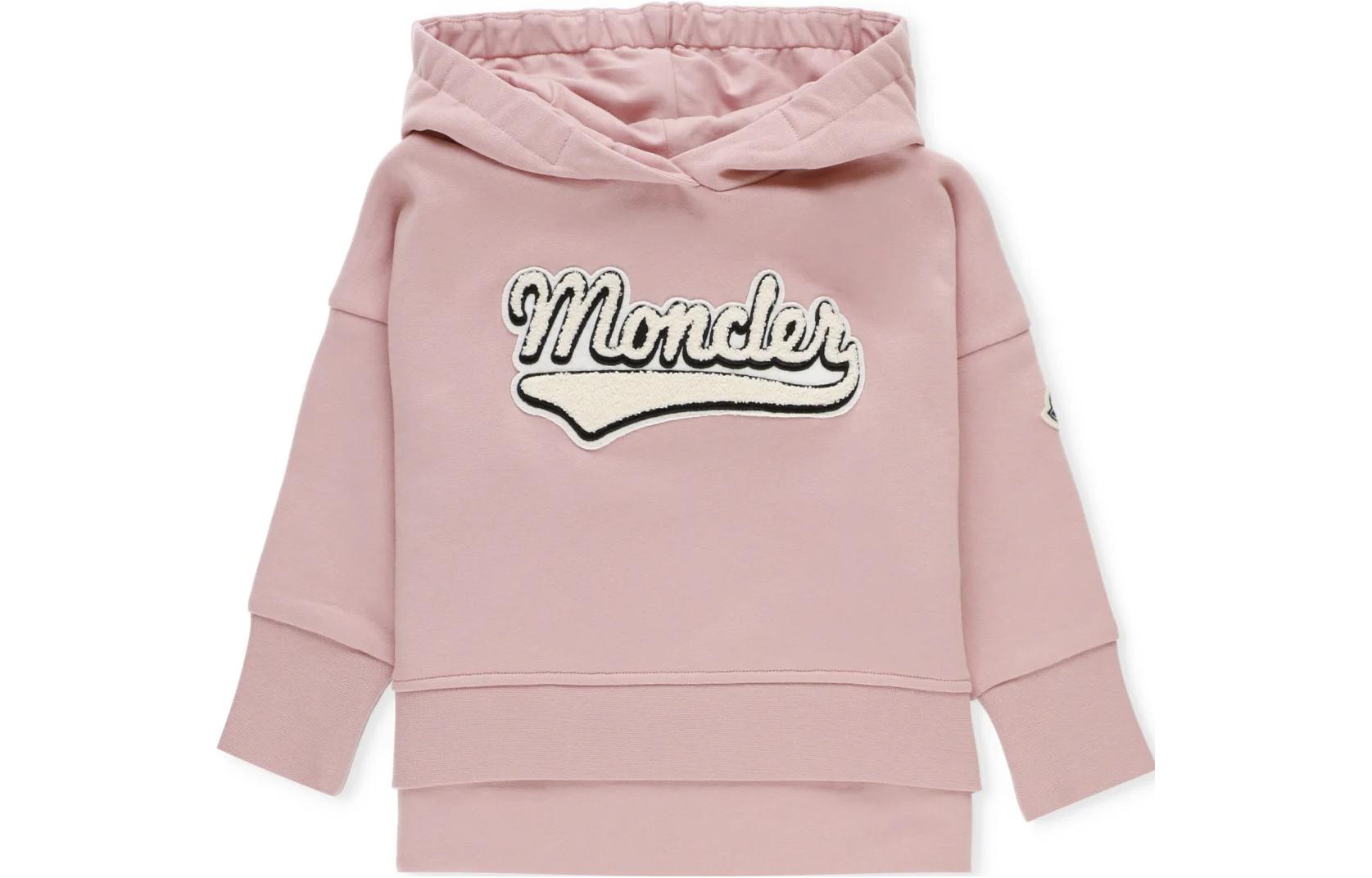 Детская толстовка Moncler, розовая
Детская толстовка Moncler, розовая