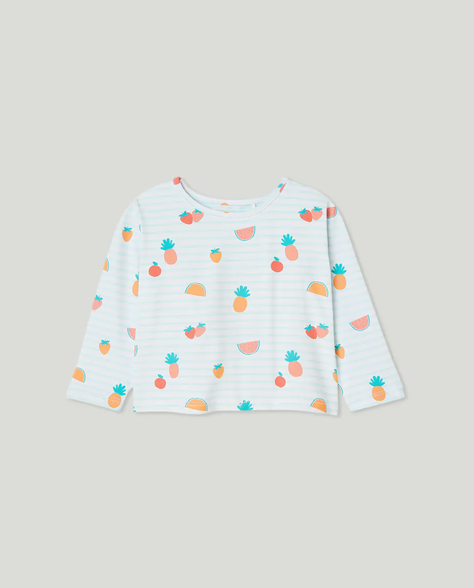 UPF50 футболка для девочки с фруктами по всей поверхности Baby El Corte Inglés, зеленый
UPF50 футболка для девочки с фруктами по всей поверхности Baby El Corte Inglés, зеленый