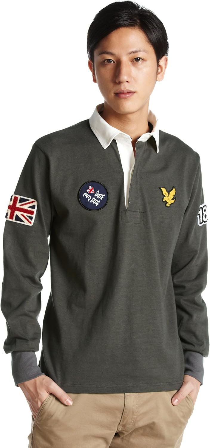 Рубашка-поло Lyle & Scott LA111341406 для регби, серый
Рубашка-поло Lyle & Scott LA111341406 для регби, серый