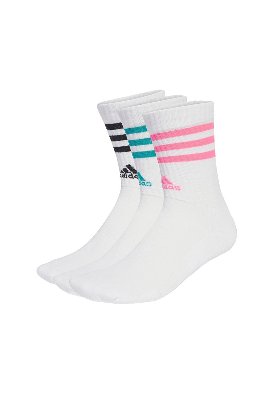 Носки Adidas Performance UNISEX 3 PACK, White Pure Teal Lucid Pink/Black/Teal
Носки Adidas Performance UNISEX 3 PACK, White Pure Teal Lucid Pink/Black/Teal