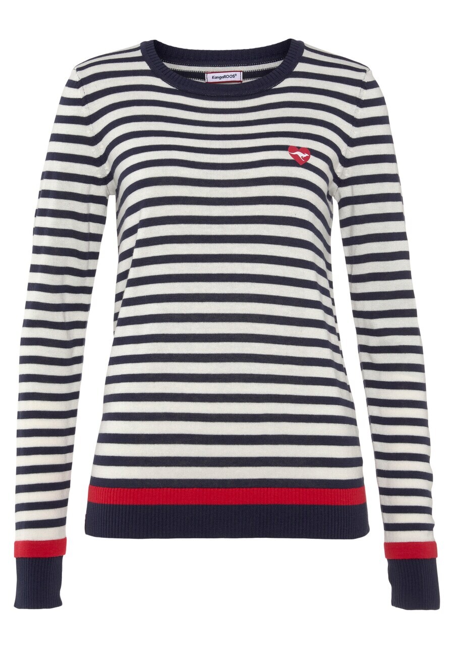 Тонкий вязаный свитер KangaROOS Sweater, белый
Тонкий вязаный свитер KangaROOS Sweater, белый