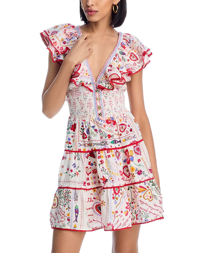 Платье с ярусными оборками на воротнике Camilla, мультиколор
Платье с ярусными оборками на воротнике Camilla, мультиколор