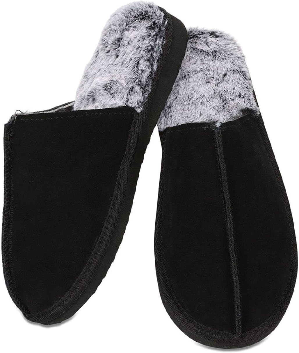 Мужские плюшевые тапочки MeMoi с мемори-пеной и настоящей замшей, черный
Мужские плюшевые тапочки MeMoi с мемори-пеной и настоящей замшей, черный