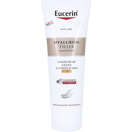 Крем для рук Anti-Age Hyaluron-Filler + Elasticity 75 мл, Eucerin
Крем для рук Anti-Age Hyaluron-Filler + Elasticity 75 мл, Eucerin