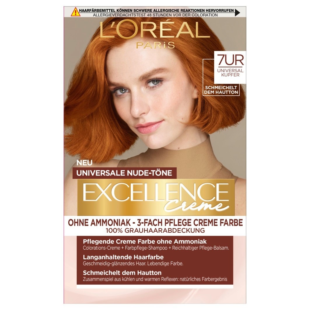 Краска для волос excellence creme universale nude-töne Loreal Paris, 1 stück, количество 1 шт.
Краска для волос excellence creme universale nude-töne Loreal Paris, 1 stück, количество 1 шт.