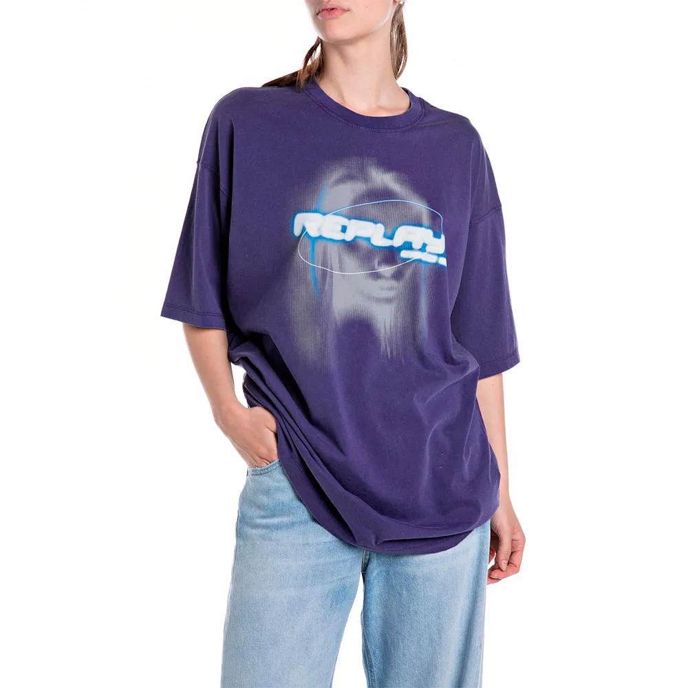 Футболка Replay W3306H.000.22658M, фиолетовый
Футболка Replay W3306H.000.22658M, фиолетовый