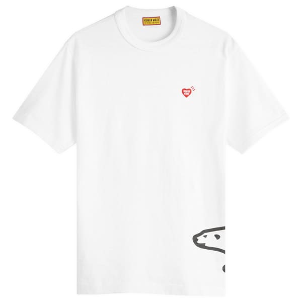 Футболка с изображением белого медведя сбоку Human Made, белый
Футболка с изображением белого медведя сбоку Human Made, белый