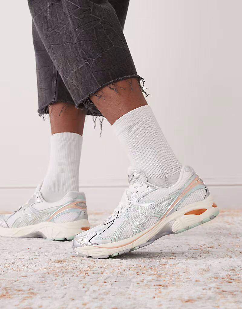 Кроссовки Asics GT-2160 в белом и мятном оттенке
Кроссовки Asics GT-2160 в белом и мятном оттенке