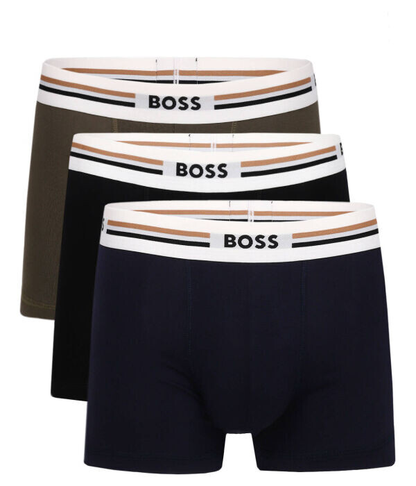 Комплект боксеров Boss с белым поясом, 3 штуки
Комплект боксеров Boss с белым поясом, 3 штуки