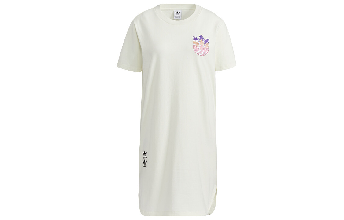 Платье с короткими рукавами женское белое Adidas Originals
Платье с короткими рукавами женское белое Adidas Originals