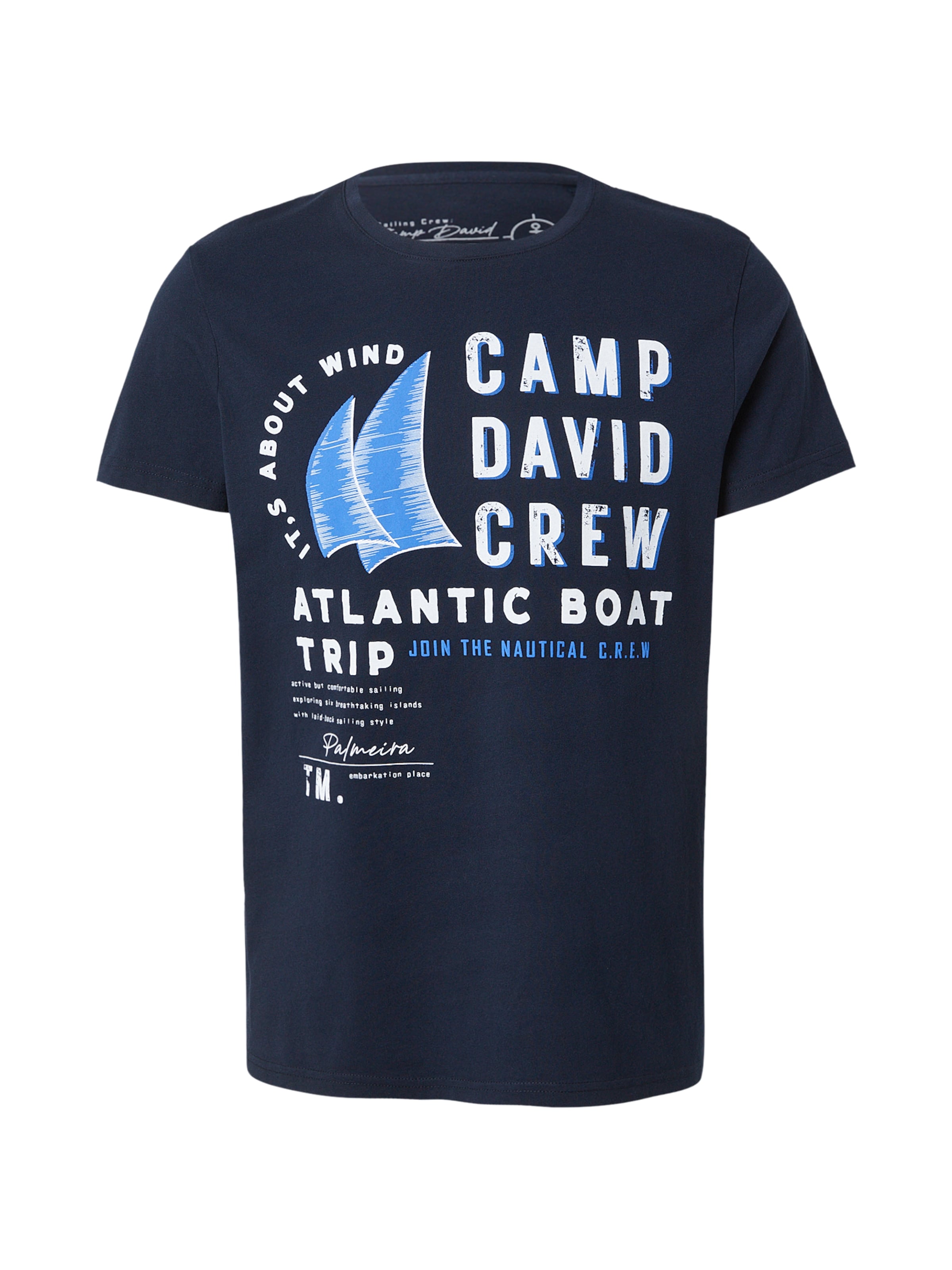 CAMP DAVID Футболка в цвете Blue, Night Blue
CAMP DAVID Футболка в цвете Blue, Night Blue