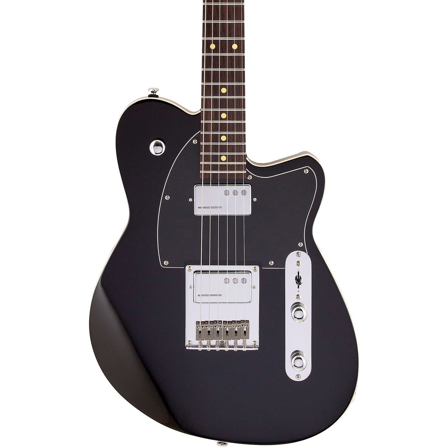 Электрогитара Reverend Crosscut с накладкой из палисандра Midnight Black
Электрогитара Reverend Crosscut с накладкой из палисандра Midnight Black