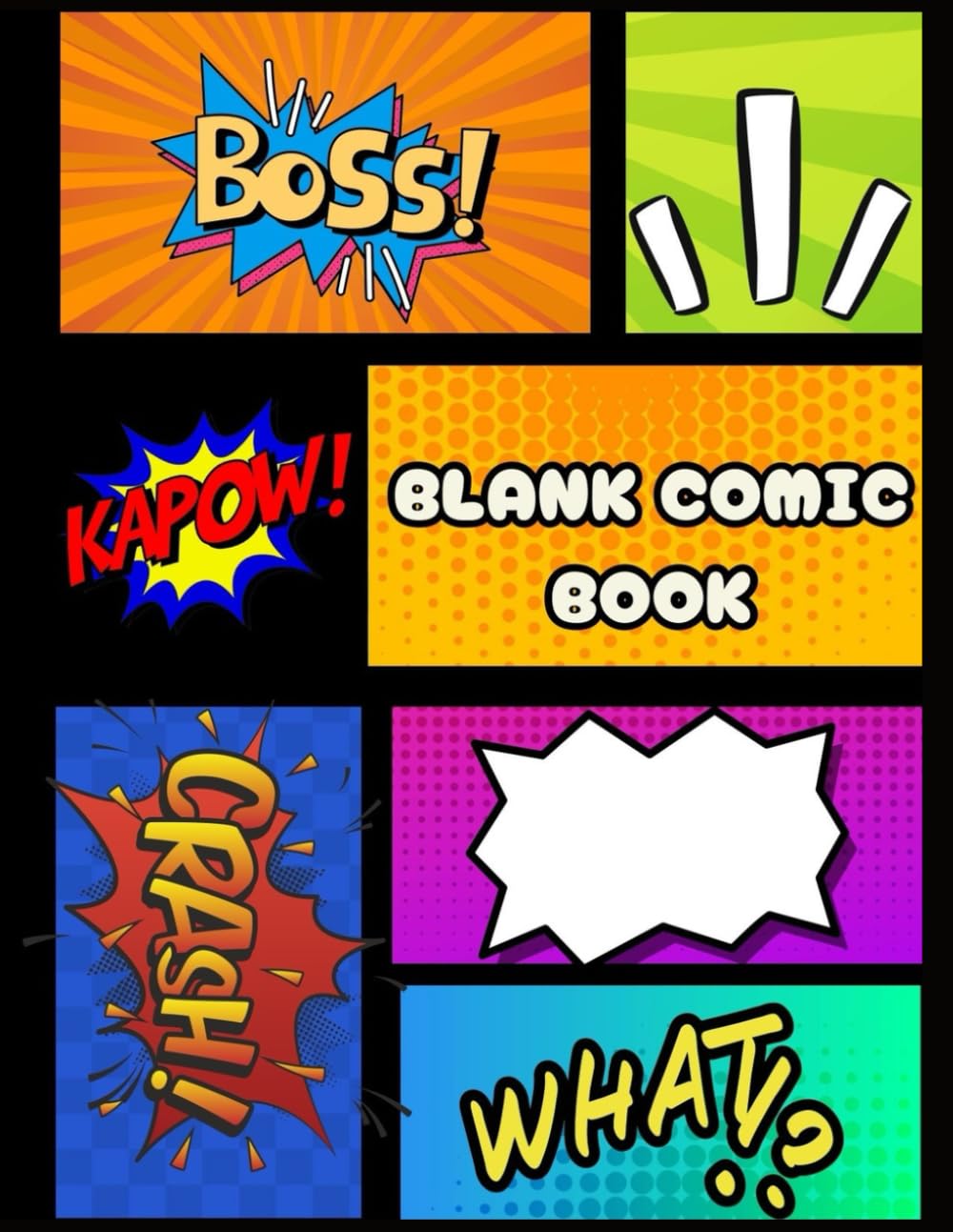 Blank Comic Book: Create your own comic book (Independently published)
Blank Comic Book: Create your own comic book (Independently published)