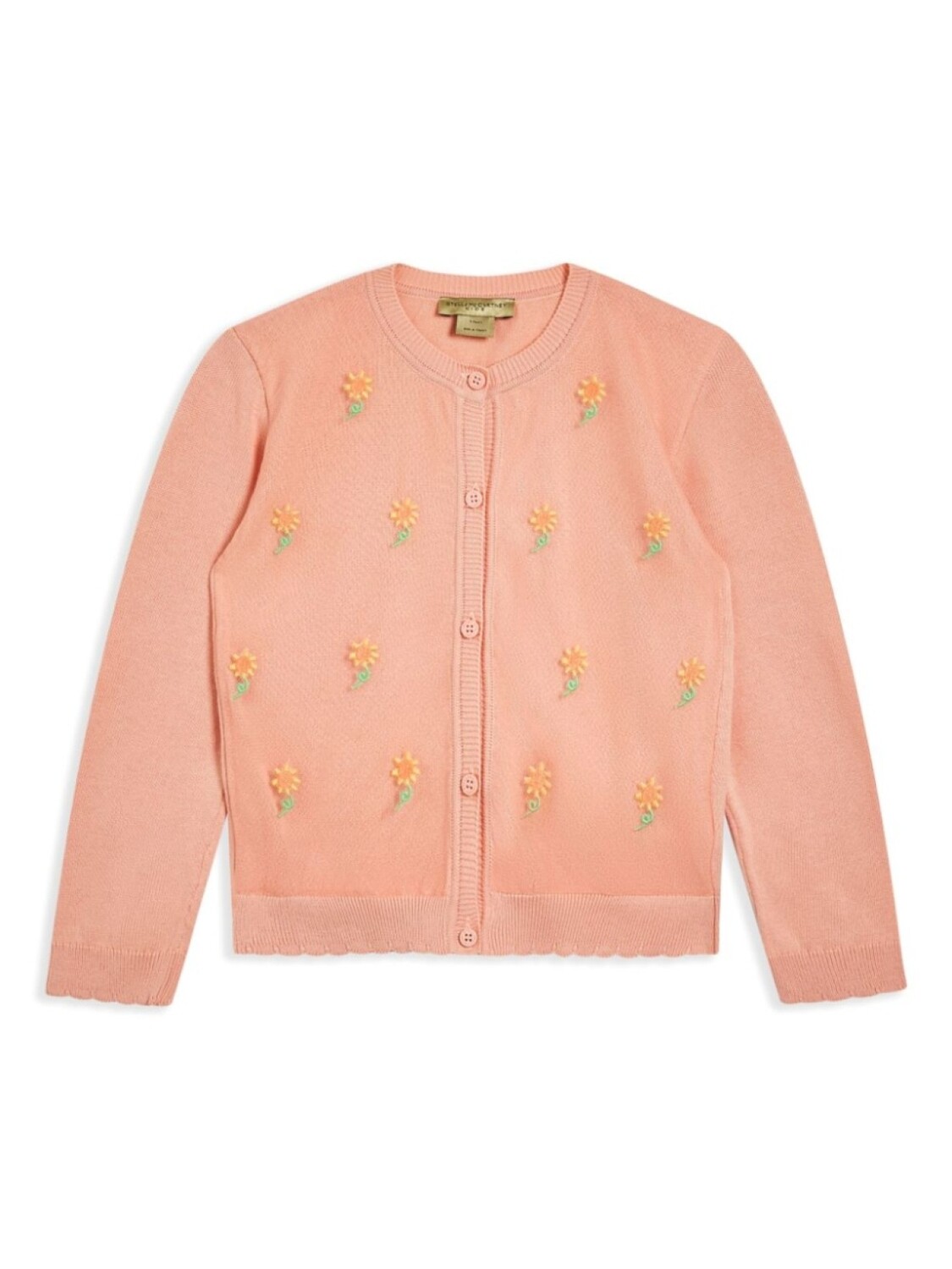 Stella McCartney Kids кардиган вязки интарсия, розовый
Stella McCartney Kids кардиган вязки интарсия, розовый