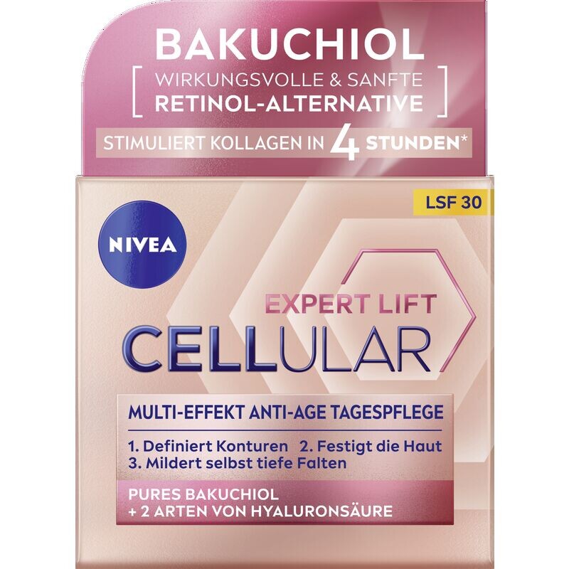 Expert Lift Cellular Мультиэффектный антивозрастной дневной уход SPF 30 NIVEA, 50 ml
Expert Lift Cellular Мультиэффектный антивозрастной дневной уход SPF 30 NIVEA, 50 ml