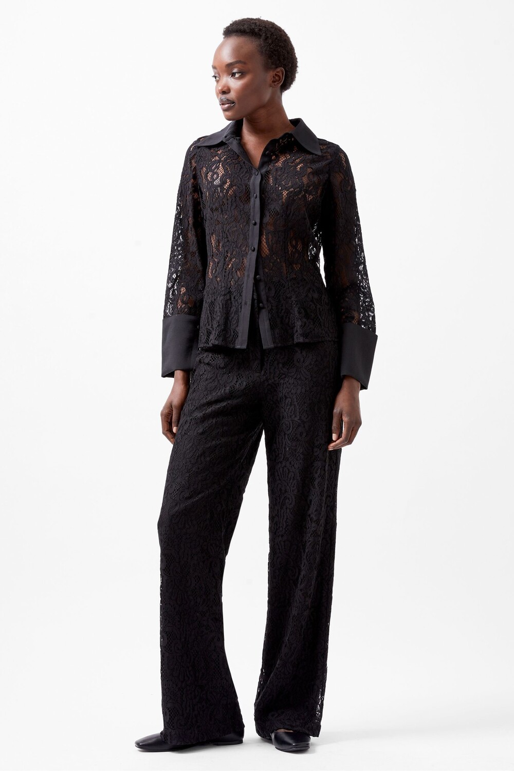 Кружево Асура рубашка French Connection, черный
Кружево Асура рубашка French Connection, черный