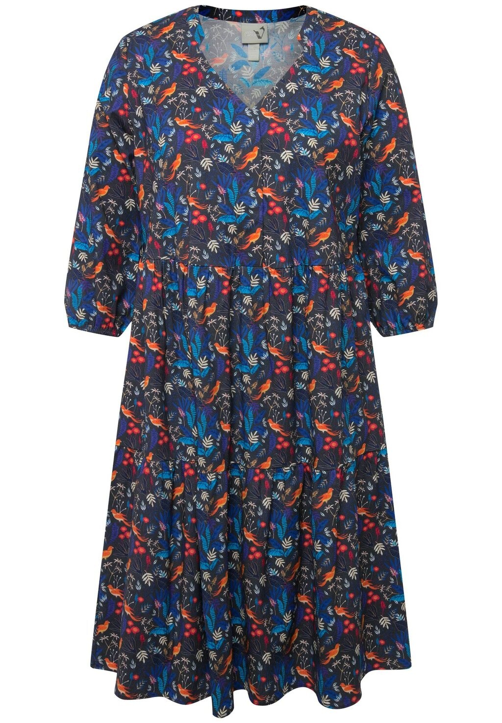 Платье-рубашка Ulla Popken, темно-синий
Платье-рубашка Ulla Popken, темно-синий