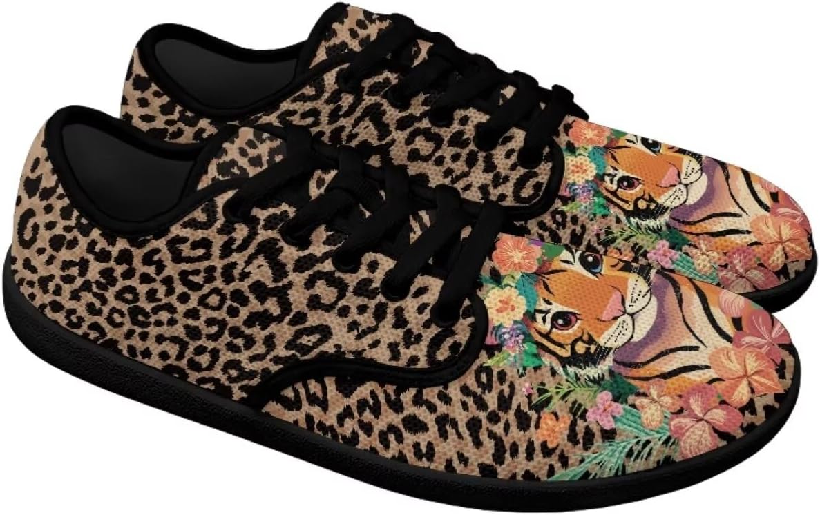 Мужские кроссовки для ходьбы с широкой пяткой и пальцами, нулевая разница в подошве, минималистичные повседневные, дышащие сетчатые, без шнурков Pointodoor, Tiger Leopard Print
Мужские кроссовки для ходьбы с широкой пяткой и пальцами, нулевая разница в подошве, минималистичные повседневные, дышащие сетчатые, без шнурков Pointodoor, Tiger Leopard Print