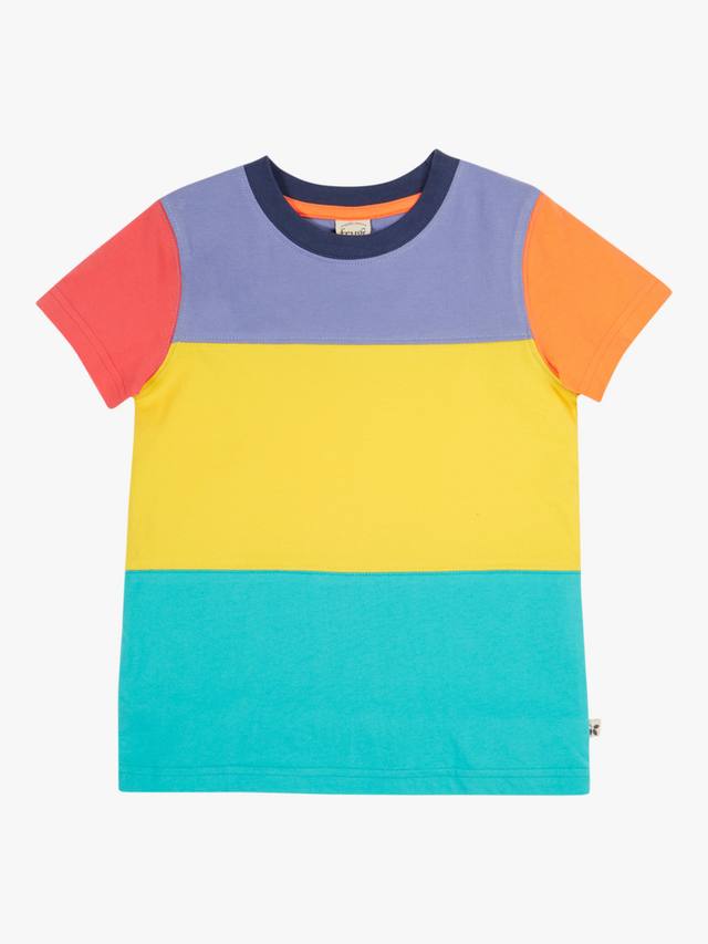 Детская футболка Treen из органического хлопка с цветными блоками Frugi, Multi
Детская футболка Treen из органического хлопка с цветными блоками Frugi, Multi
