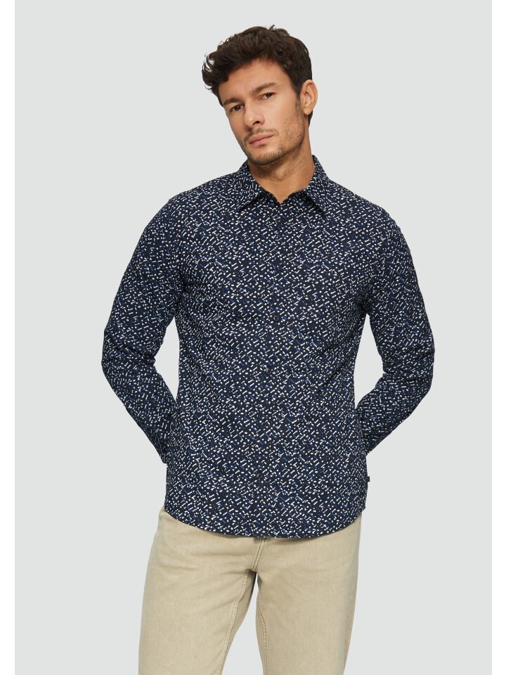 Рубашка s.Oliver Hemd langarm, синий
Рубашка s.Oliver Hemd langarm, синий