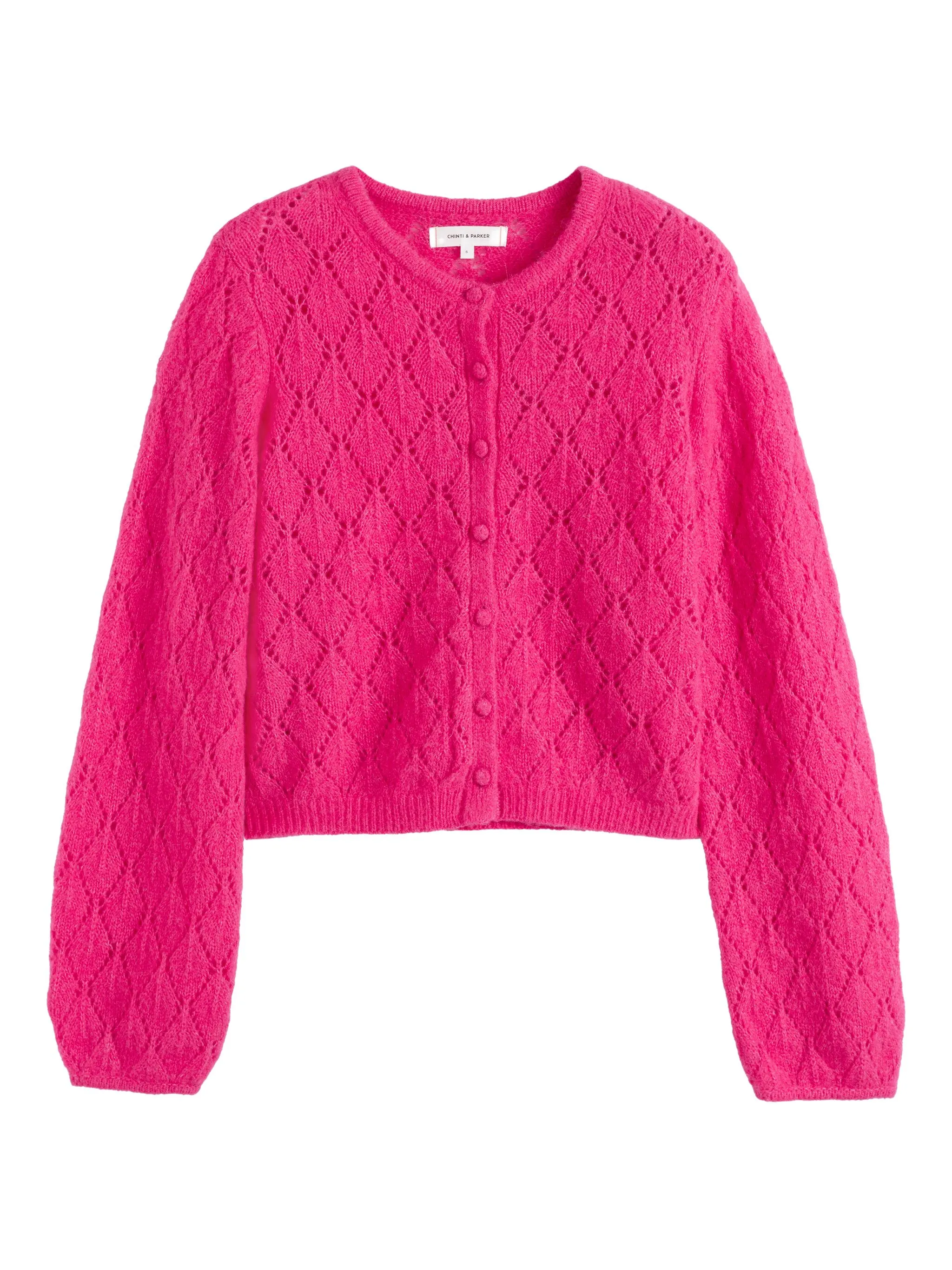 Кардиган с узором Chinti & Parker, розовый
Кардиган с узором Chinti & Parker, розовый
