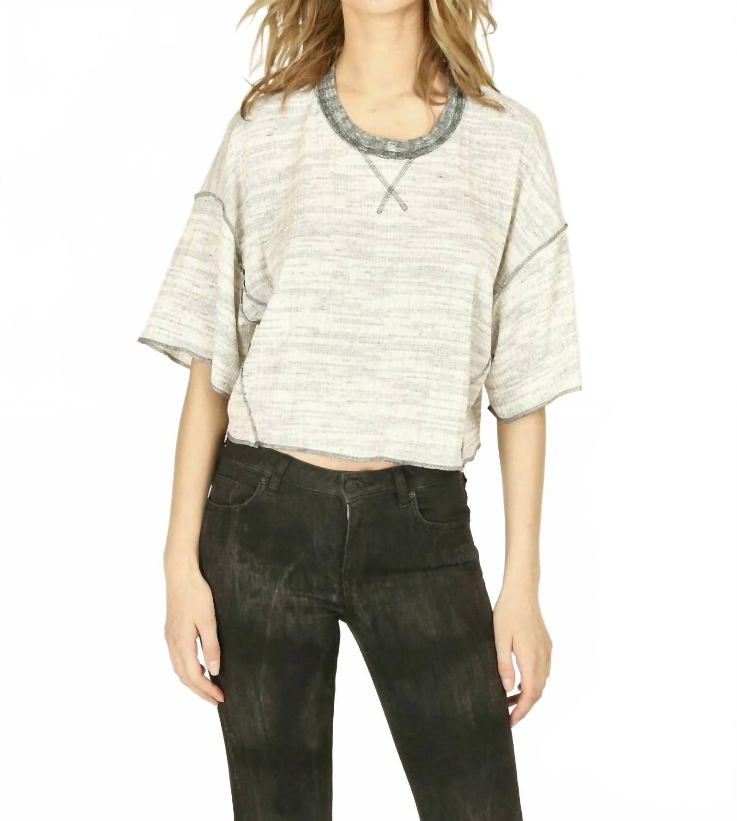 Vintage Havana Терморубашка в рубчик, светло-серый меланж
Vintage Havana Терморубашка в рубчик, светло-серый меланж