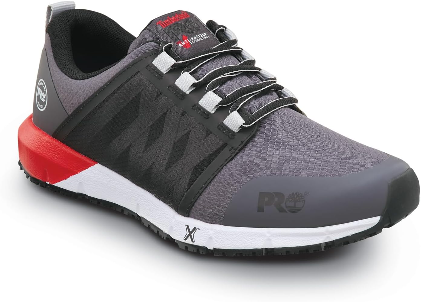 Timberland PRO Radius, мужские, с мягким мыском, EH, противоскользящая подошва MaxTrax, спортивные рабочие ботинки, Asphalt/True Red
Timberland PRO Radius, мужские, с мягким мыском, EH, противоскользящая подошва MaxTrax, спортивные рабочие ботинки, Asphalt/True Red