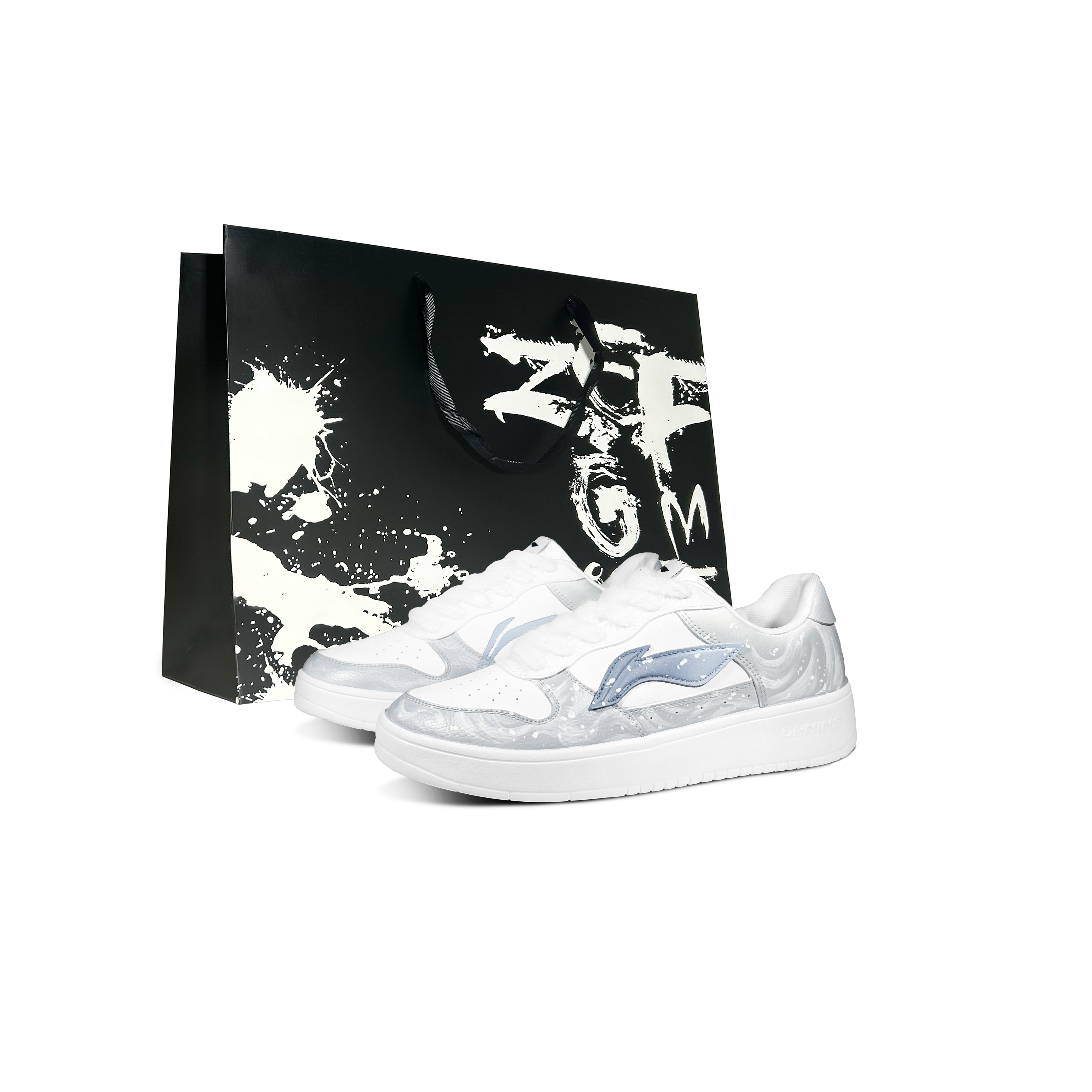 LINING Кроссовки для скейтбординга Pontoon Boats Blizzard, нескользящие, износостойкие, дышащие, низкие, мужские, цвет белый, синий
LINING Кроссовки для скейтбординга Pontoon Boats Blizzard, нескользящие, износостойкие, дышащие, низкие, мужские, цвет белый, синий