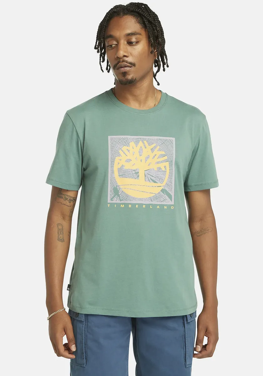 Футболка Timberland "Футболка с коротким рукавом и рисунком спереди", большие размеры, цвет Sea Pine
Футболка Timberland "Футболка с коротким рукавом и рисунком спереди", большие размеры, цвет Sea Pine