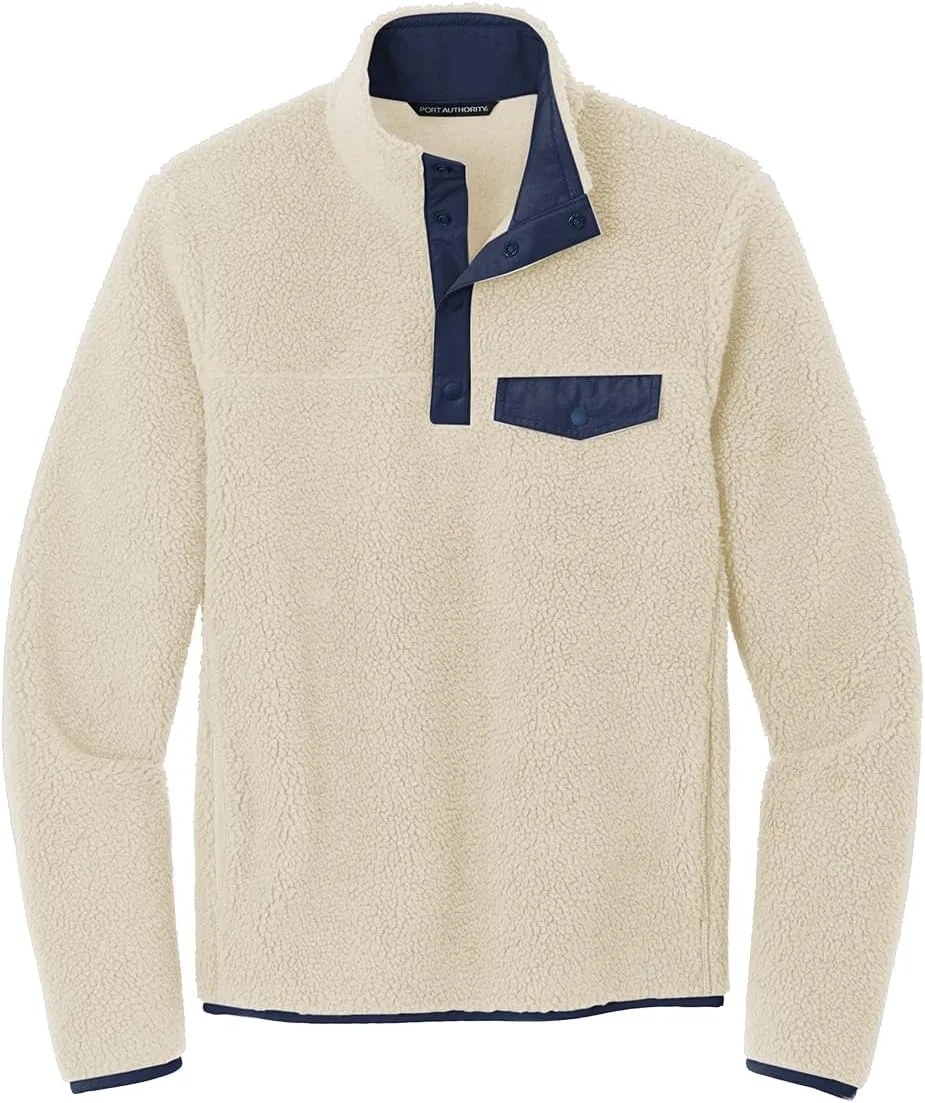 Куртка Camp Fleece Snap Pullover от Port Authority
Куртка Camp Fleece Snap Pullover от Port Authority