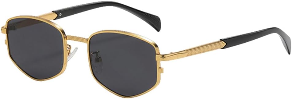 Солнцезащитные очки MUTYNE в ретро-стиле с металлической оправой для женщин, ромбовидный дизайн, маленькие мужские солнцезащитные очки UV400, зелено-коричневые, Gold With Black
Солнцезащитные очки MUTYNE в ретро-стиле с металлической оправой для женщин, ромбовидный дизайн, маленькие мужские солнцезащитные очки UV400, зелено-коричневые, Gold With Black