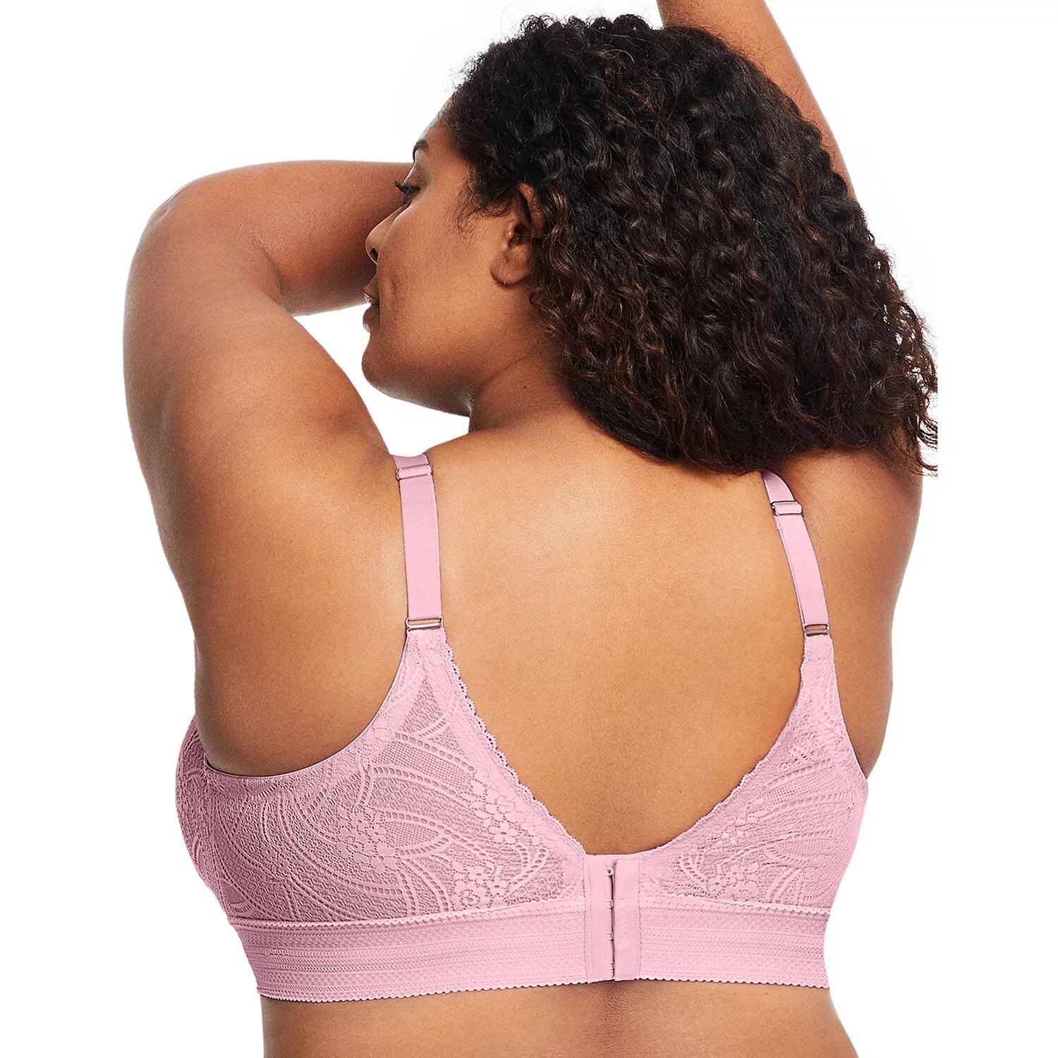 Плюс размер Glamorise Полная фигура Gramercy Luxe Lace Wireless Bralette 7012 Glamorise, черный
Плюс размер Glamorise Полная фигура Gramercy Luxe Lace Wireless Bralette 7012 Glamorise, черный